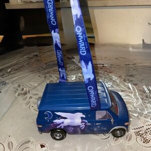 Onward Blue Van popcorn bucket